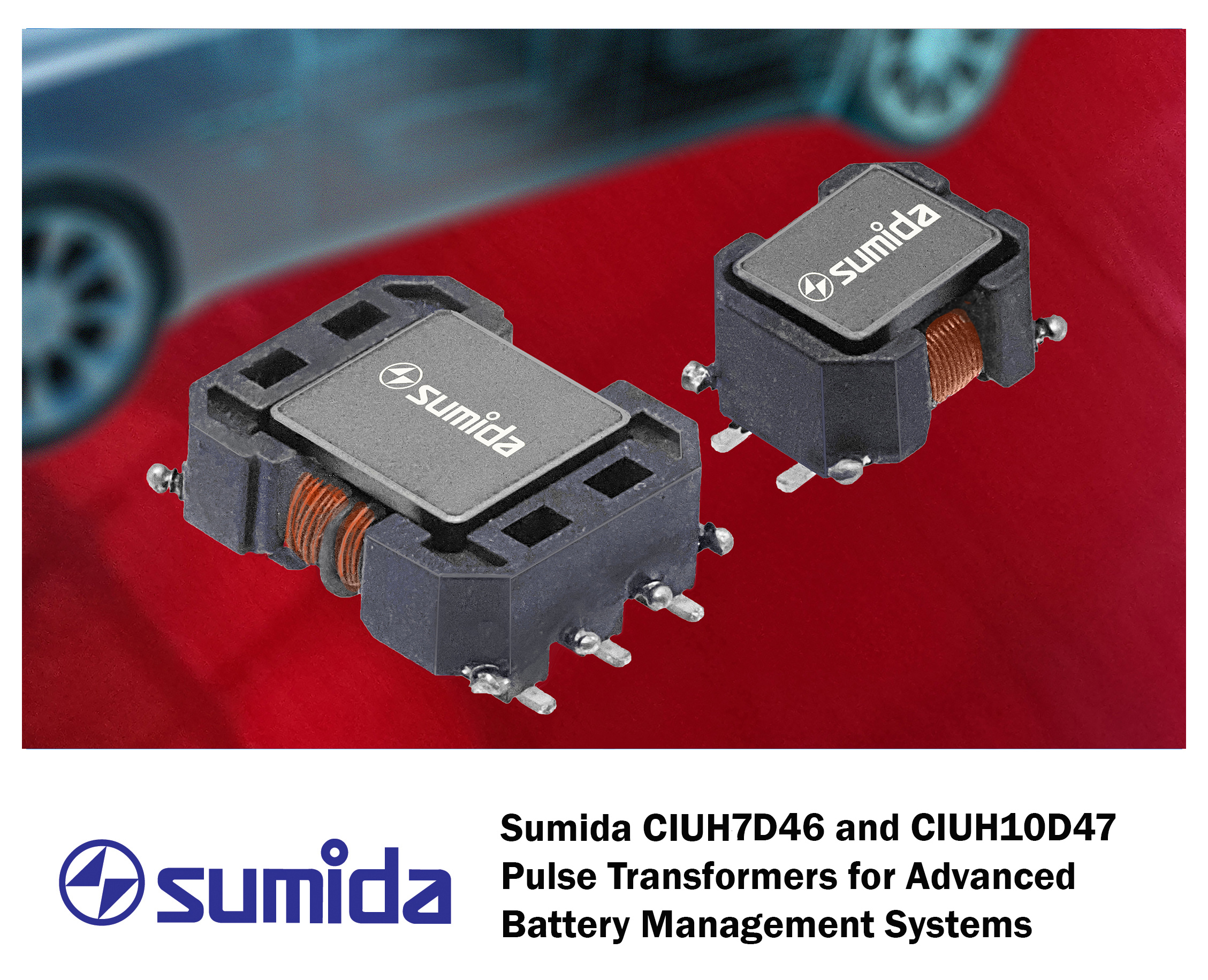 Sumida Introduces Pulse Transformers for Advanced Battery Management Systems